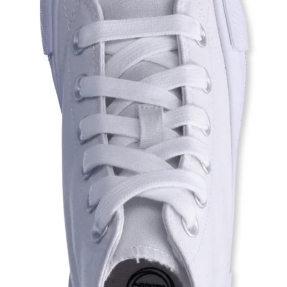 NWT Wonder Nation Kids' High-Top Sneakers White Size 13 - Picture 2 of 8